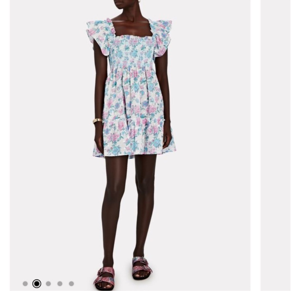 LoveShackFancy Pastel Floral Kids Dress